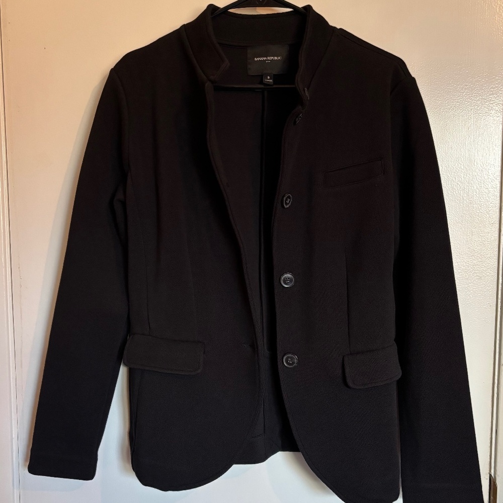 Banana Republic Black Blazer Jacket Size S